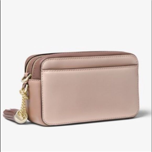 NWT Michael Kors Camera Small Tri-color Multicolor Leather Cross Body Bag - Picture 5 of 15